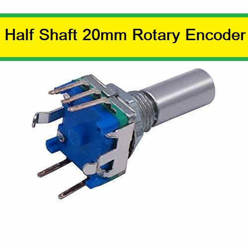 5 Pin Rotary Switch 20mm Rotary Encoder Switch D-Shaft Digital Potentiometer 20 Pulse Mechanical Rotary Encoder Switch Flat Shaft Rotary Selector Switch 5Pin Leads . 