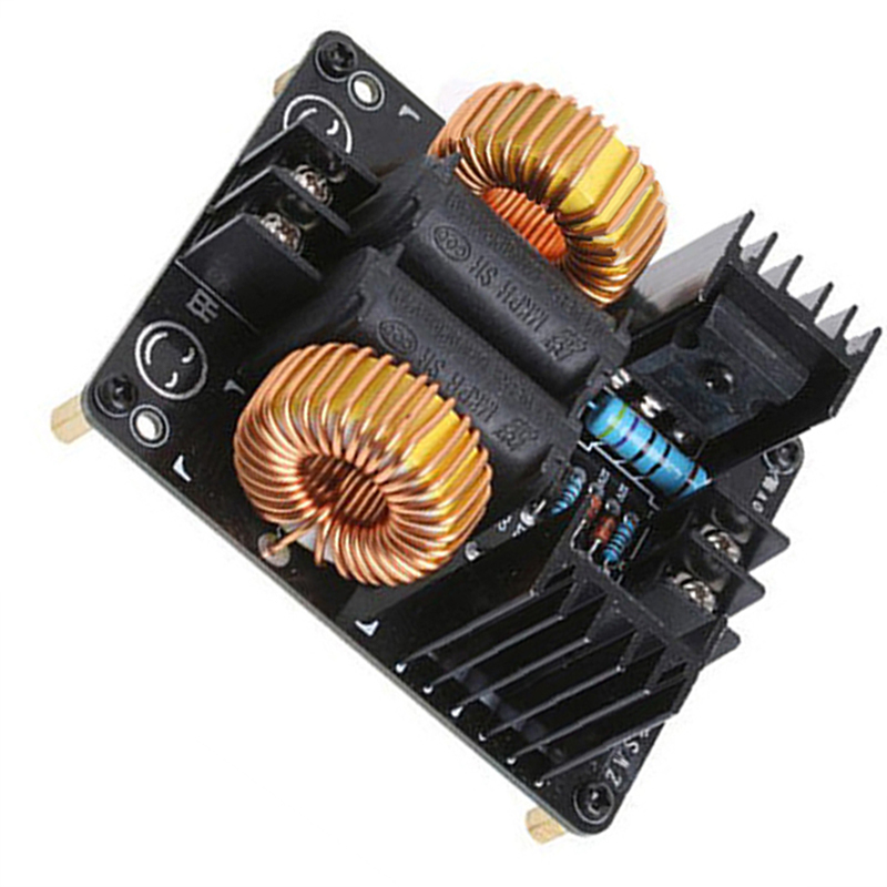 ZVS Tesla Coil Power Supply 1000W Tapless ZVS High Voltage Generator Driver Board High Frequency Induction Heating Drive. 