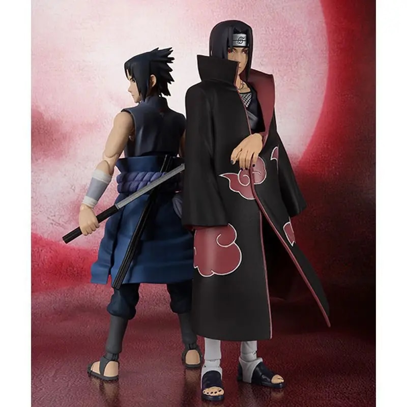 S.H.Figuarts Naruto Figure SHF Uchiha Itachi Sasuke Figure Toy Shippuden Uchiha Itachi Action Figures Model Toys Joint Movable. 