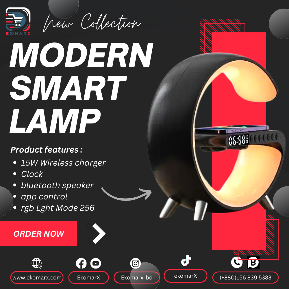 G65-Ultra Smart Light Sound Machine | Multi-Functional | High Durability | Enhanced Features | Big Size | Premium Quality. 