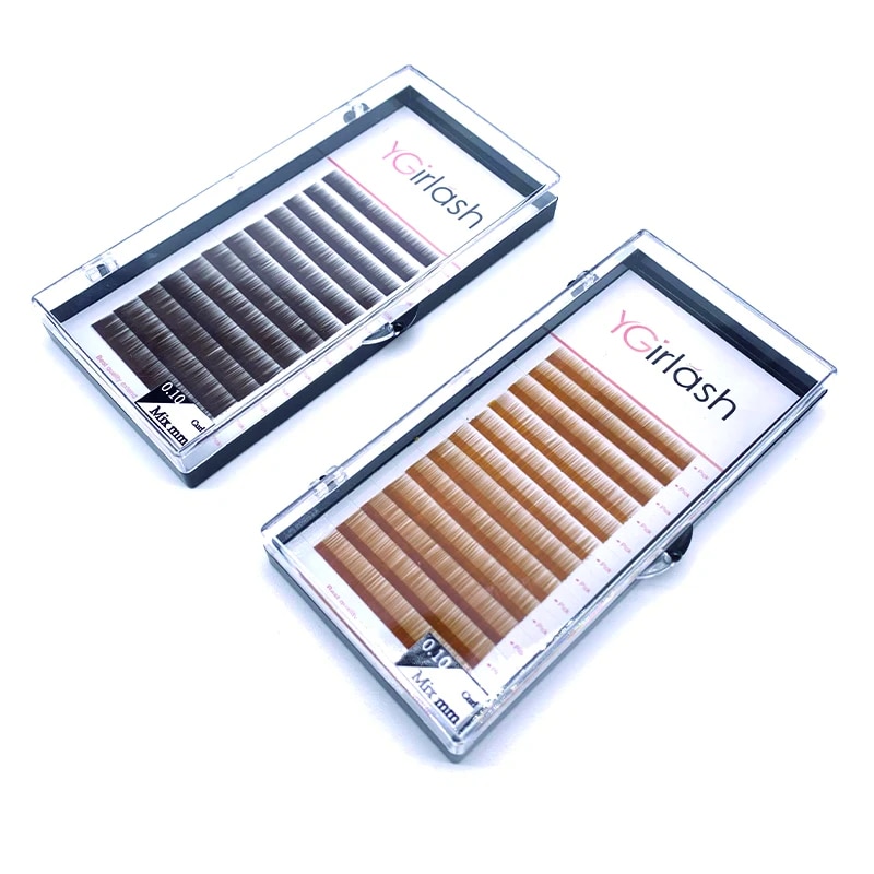 0.10 Thickness Permanent Handmade Eyebrow Light Brown Dark Brown Straight Eyebrow Extensions False Eyebrow No Curl Eyelash. 
