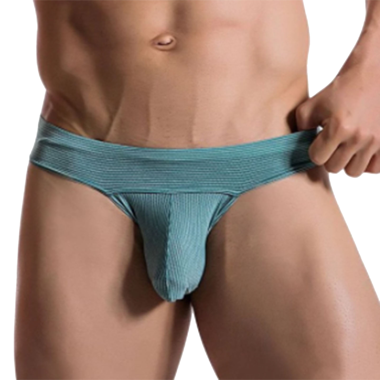 Men Briefs Stretchy High Elasticity T Shape Men Underwear. 