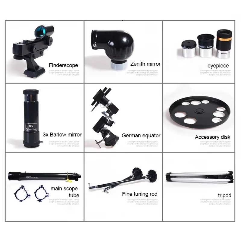 Celestron Powerseeker 80Eq Professional Astronomical Telescope For Space Star Moon Planet Large Objective EQ2 German Equatorial. 