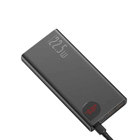 Baseus Adaman Metal Digital Display Powerbank 22.5W Quick Charge Powerbank 20000mAh Compatible with QC3.0, PD3.0, FCP, AFC Quick-charging Protocols. 