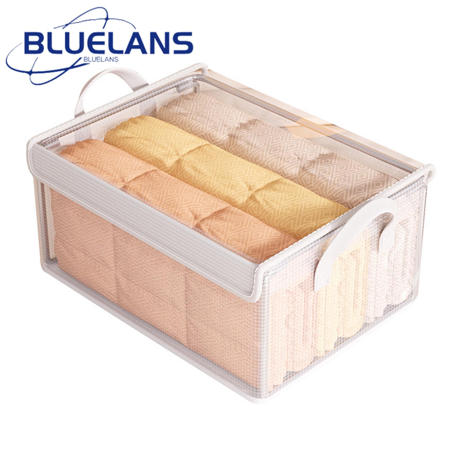 Large Size Storage Box Transparent Foldable Storage Box with Lid Large Capacity Organizer for Clothes Moisture-proof Closet Basket Buyers' Choice Storage Basket