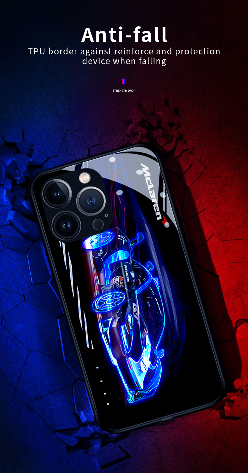 RGB/Luminous Mobile Back Cover Case for Samsung S24 Ultra. 
