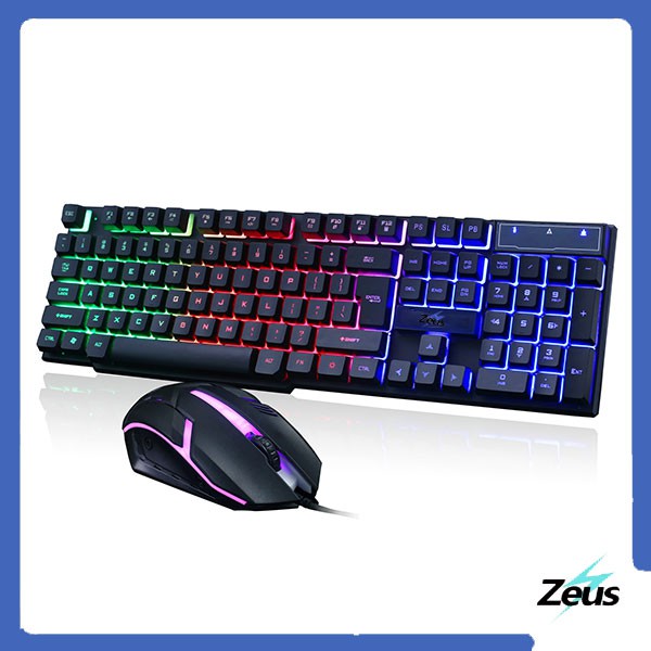 COD Zeus Gaming Keyboard and Mouse with free Mouse pad 3C SHOP. 