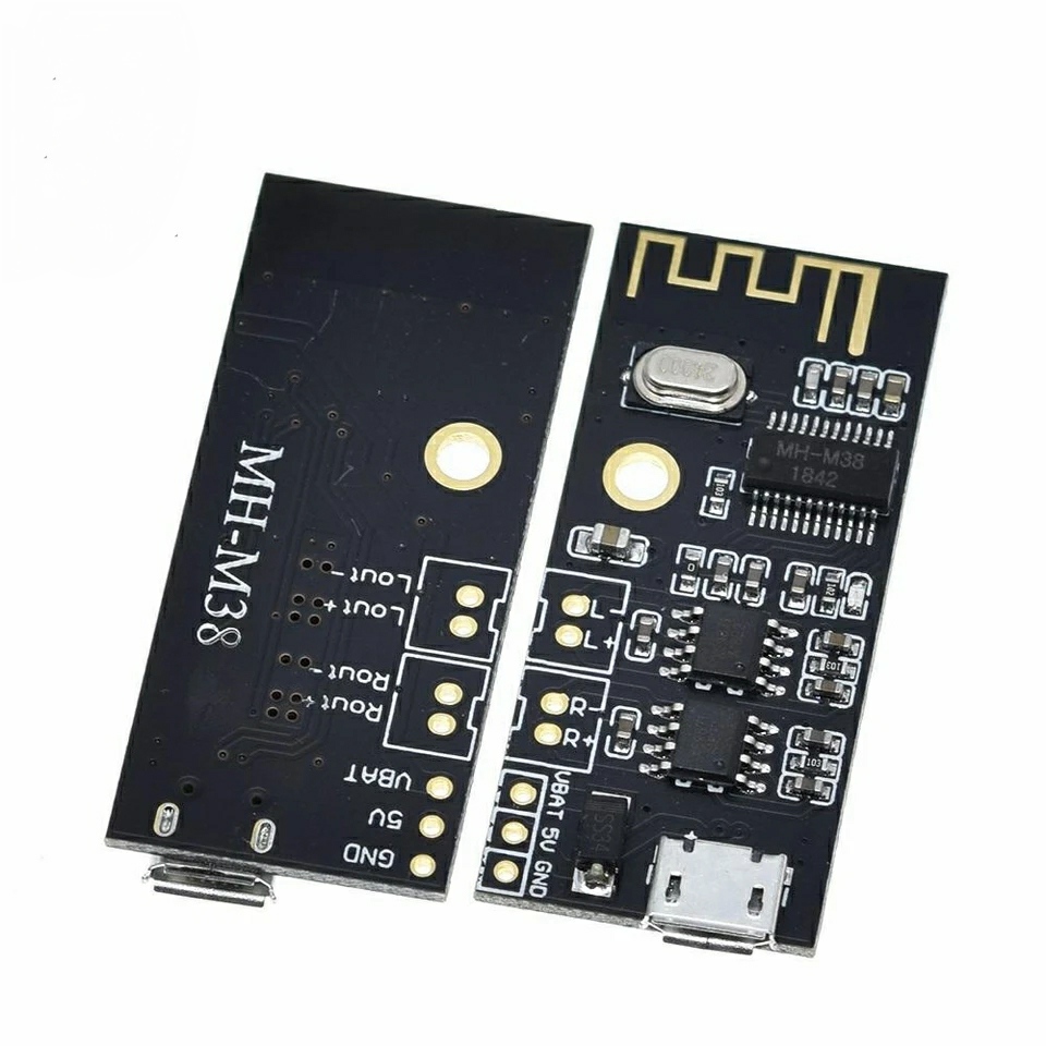 M38 Bluetooth 4.2 MP3 Audio Receiver Board + 5W Stereo Amplifier Module  Lossless Decoder DIY Kit High Fidelity HIFI  Receiver MH-MX8. 
