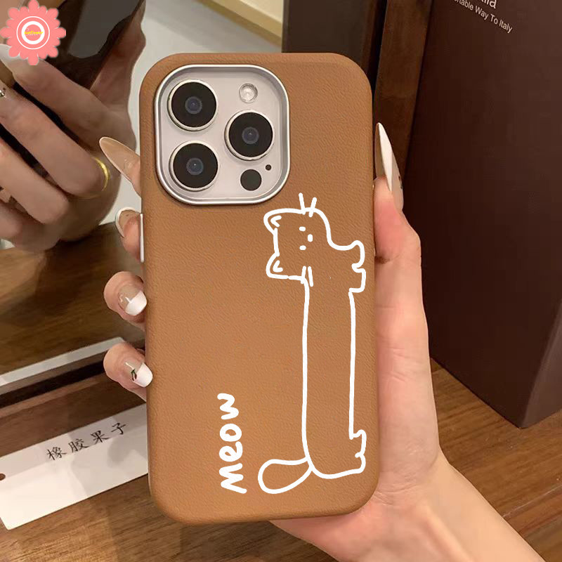 For Infinix Tecno Spark GO 1 10 20 Pro 20C 10C Hot 50i 30i 40i 40 Smart 9 8 6 5 7 Pro Hot 10 30 9 11 Play Note 30 40 Pro Camon 20 ITEL P55 A70 Simple Cute Puppy Cartoon Kitten Case