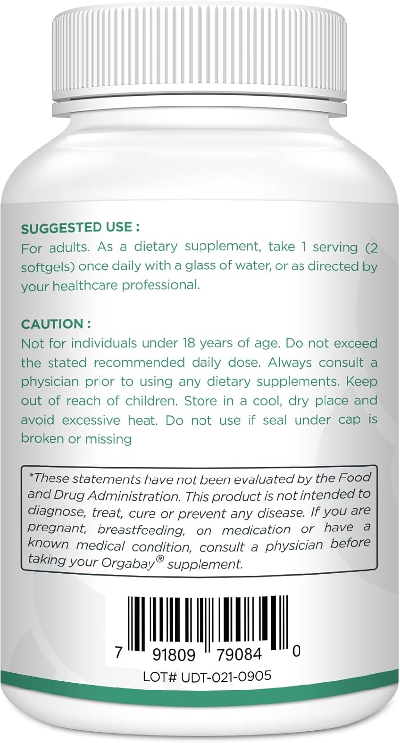 Orgabay Liposomal Nicotinamide Riboside 2000 MG  60 Softgels. 