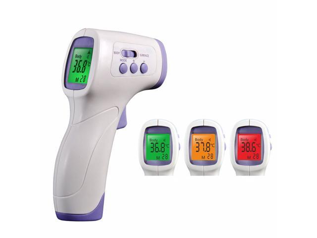 Smart Non-Contact Infrared Thermometer - 3 Color Display - Fever Alarm Blunt Bird - DN-997. 