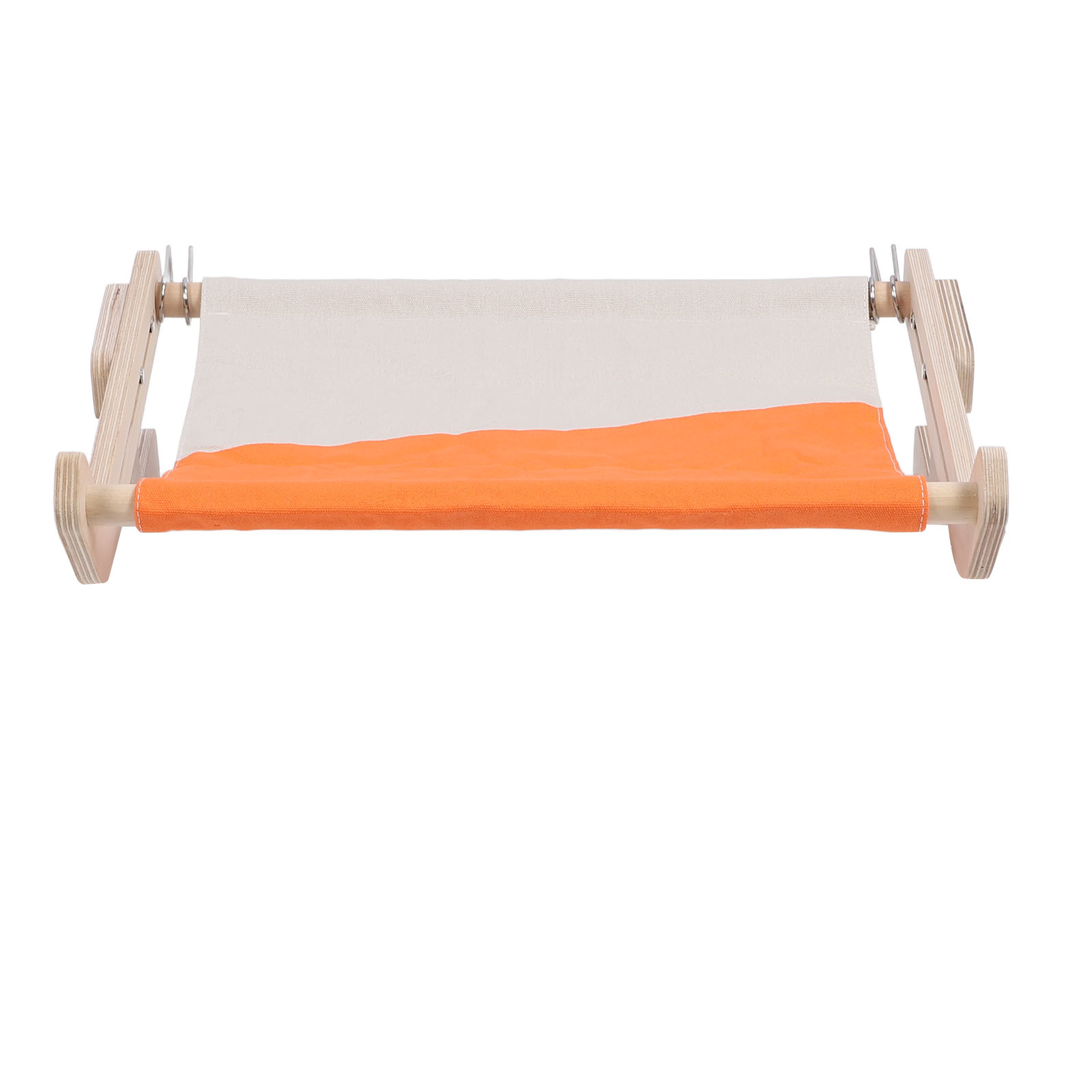 Windowsill Cat Bed Wood Structure Universal Cat Window Hammock Space Saving for Bedside. 