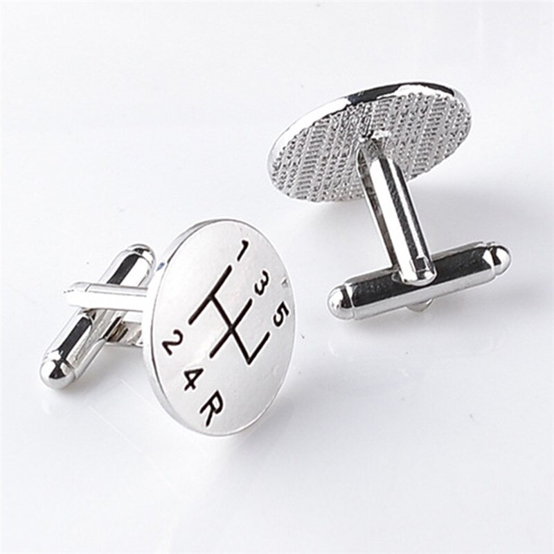 【happy one】1Pair Trendy Manual Hang Up Bus Cufflinks For Mens Shirt Jewelry High Quality Twins Cufflinks Buttons Gifts Cuff Links. 