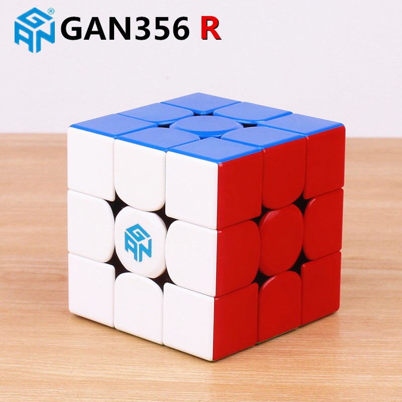 【happy one】Gan356 r S 3X3X3 Magic Speed Gan Cube Stickerless Professional Gan 356R Puzzle Educational Cubes Toys for Children Gan 356 r Rs. 