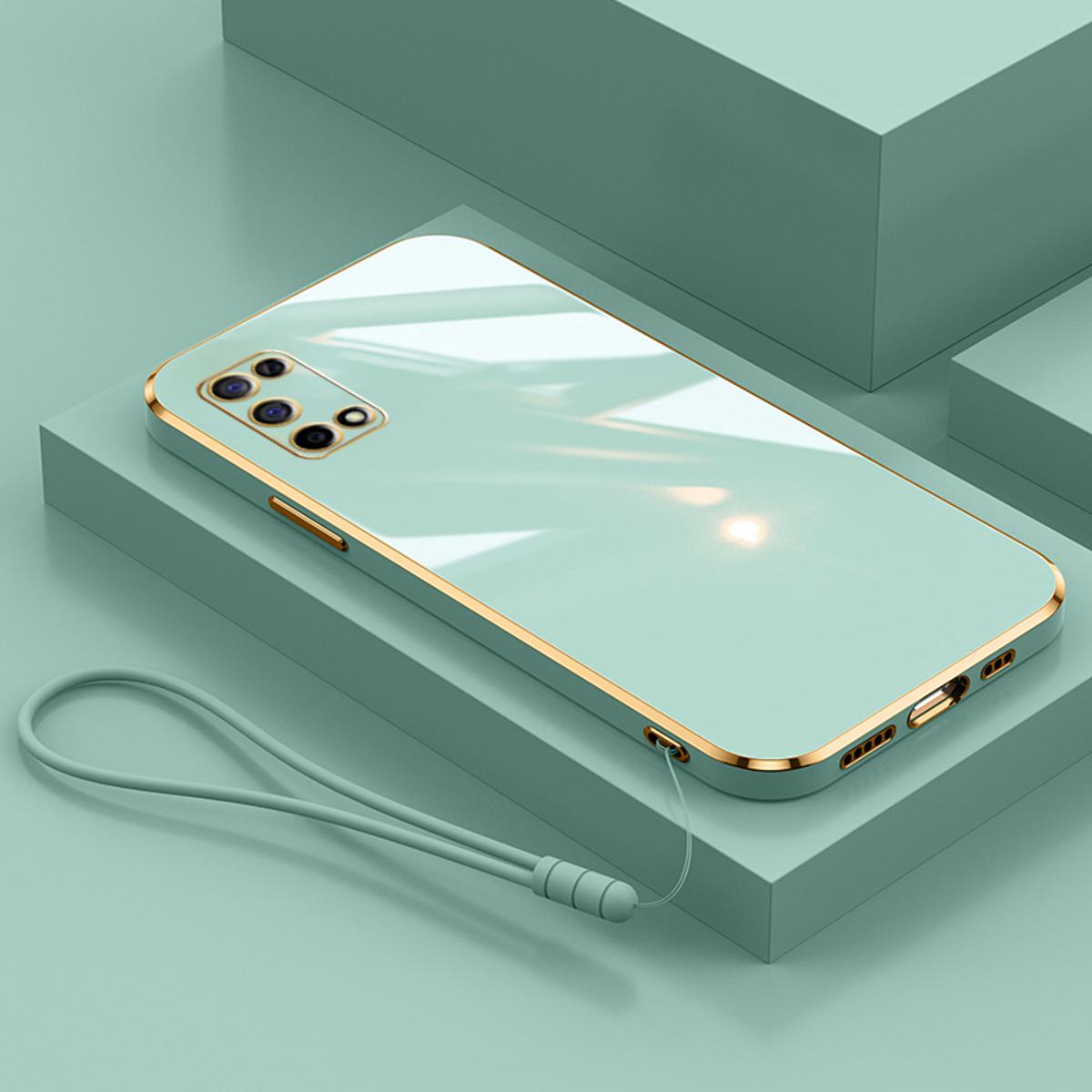 Cover Sottile In TPU Verde Per Oppo Reno 4 5G | Custodia Morbida Antigraffio E Antiurto