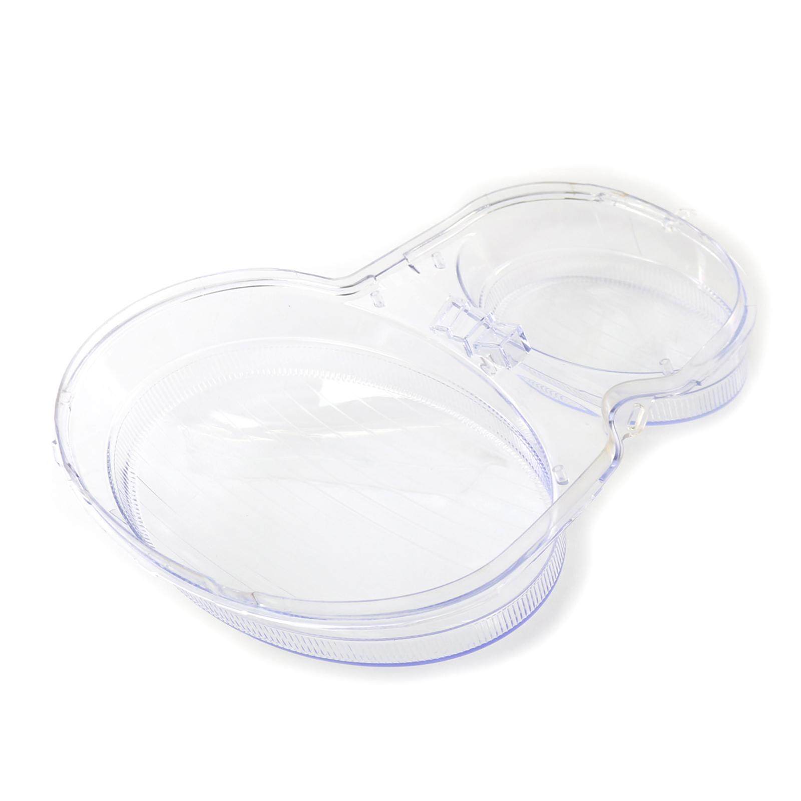 Front Headlight Headlamp Lens Cover Shell Fit for Mercedes E300 W210 E-Class 1996-1999 - left. 