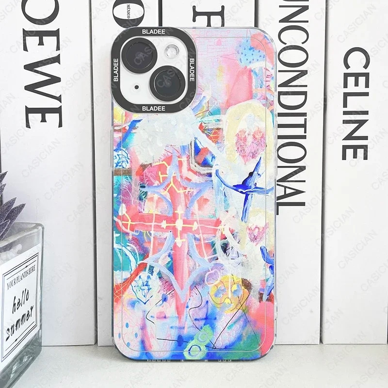 Bladee 333 Drain Gang IceDancer Eversince Ticket Phone Case For iPhone 15 14 13 12 11 Pro Max Mini XS X XR SE Soft Clear Cover Outlier Aeuinv. 