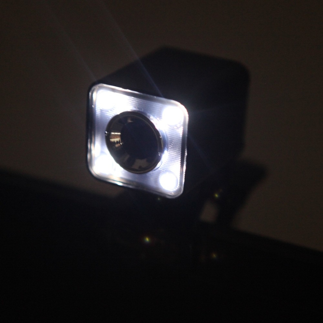 A862 360 Degree Rotatable 480P WebCam USB Wire Camera with Microphone & 4 LED lights for Desktop Skype Computer PC Laptop, Cable Length: 1.4m. 