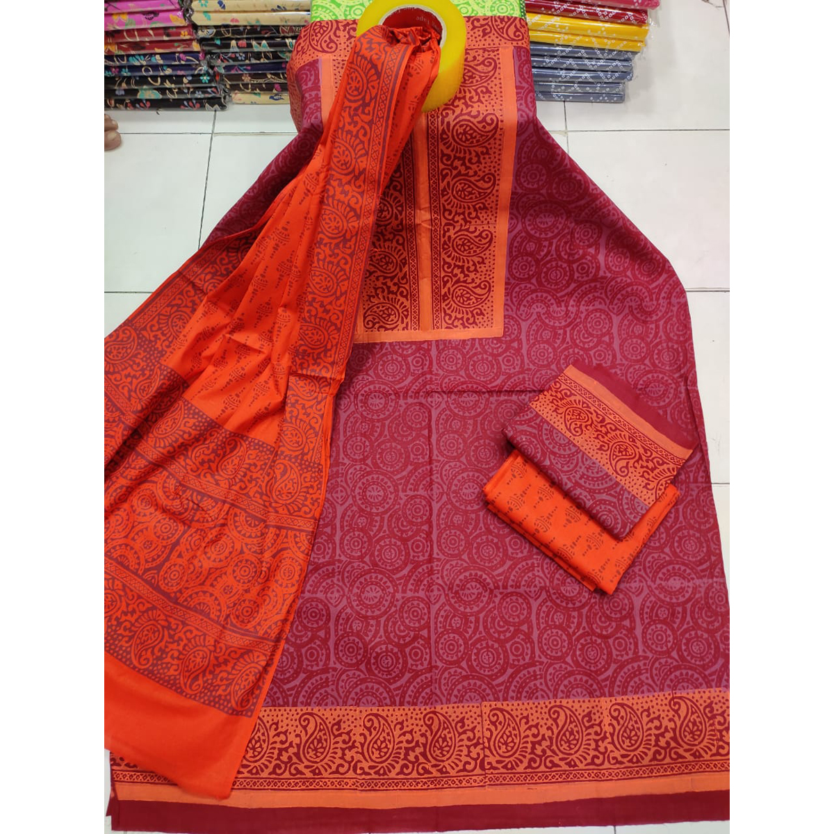 Female Three Piece Dress - 46