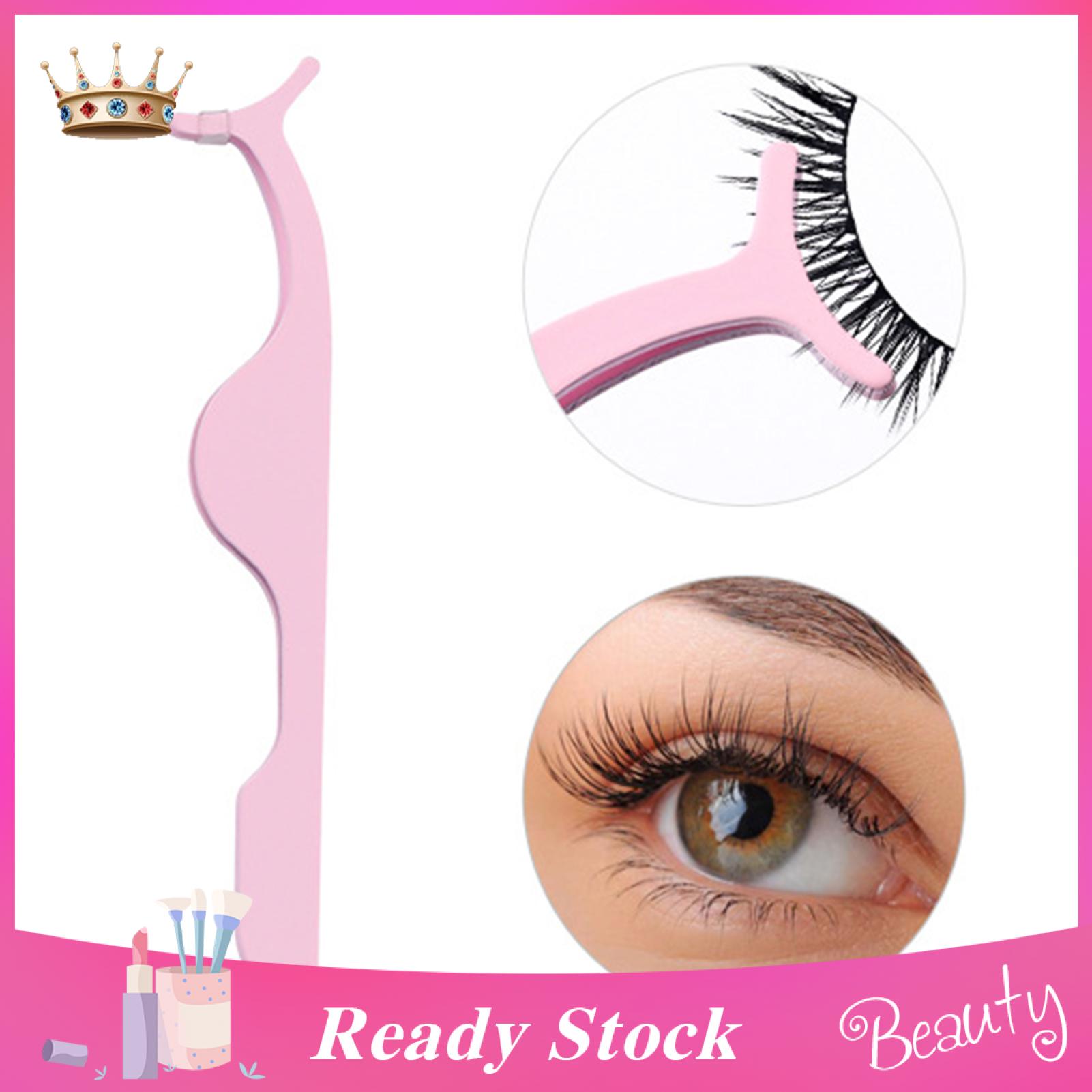 Lash Lift Tool Sturdy Eyelash Curler Eyebrow Cutter Brow Comb Tweezers Kit. 