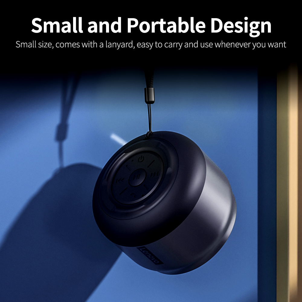 Lenovo K3 Pro Bluetooth Speaker Portable Mini Outdoor Wireless Speakers Music Surround Loudspeaker HD Voice Shocking Bass. 