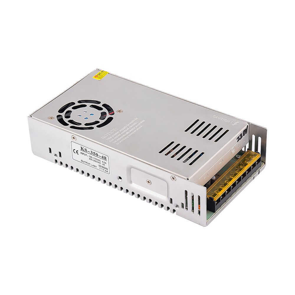 Amplifier DC 48V Switching Power Supply Transformer AC110V-220V to 48V 7.5A Source Adapter Driver for TPA3255 Amplifiers DIY - 220V EU Plug. 