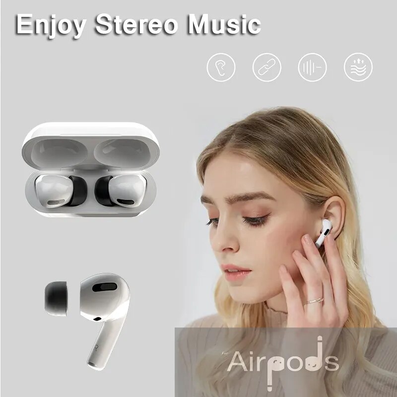 For Apple AirPods Pro 2 Ear Tips Memory Foam Tips Anti Slip Earbuds Ear Cushion Replacement Earphone Ear pads Small Medium Large. 