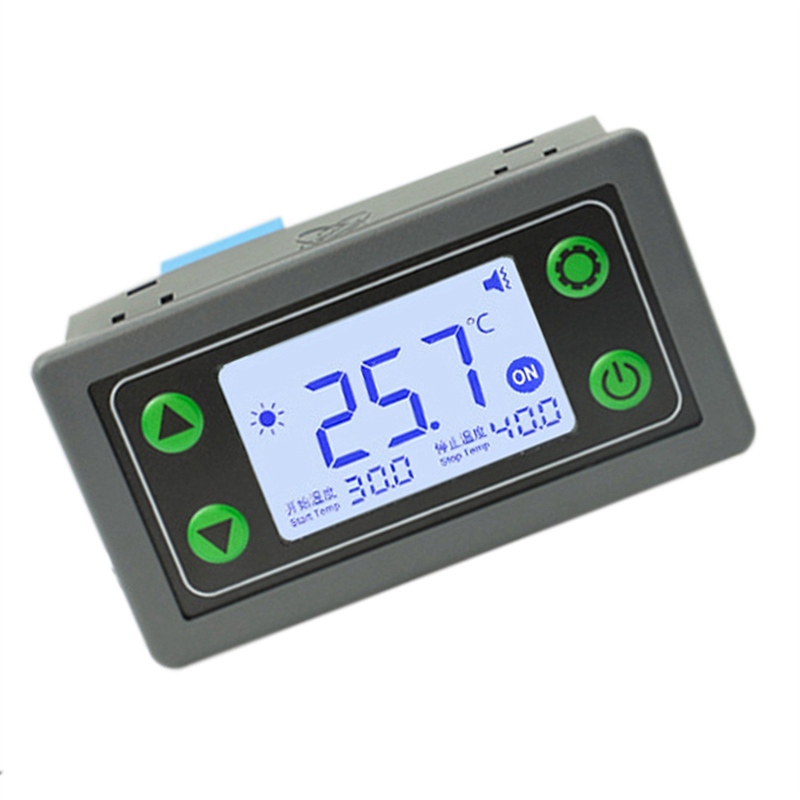 SA30 30A Thermostat Temperature Controller Digital Display Thermostat High Low Temperature Alarm Easy Install Easy to Use. 