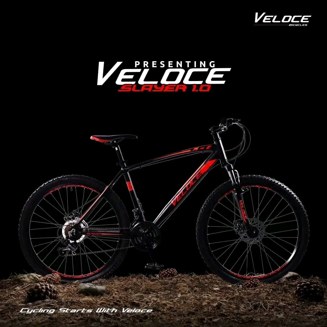 26'' Veloce Slayer 1.0 ,6061 Light weight alloy. 