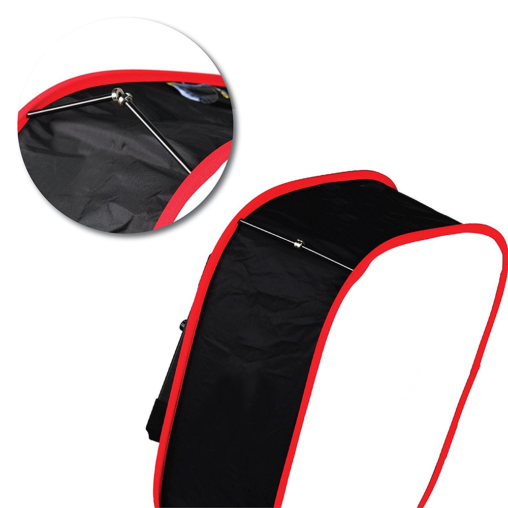 Portable Foldable LED Light Diffuser Soft Box Flash Speedlight Bounce Head Softbox for Photography Video Product Shooting with Carrying Bag. 