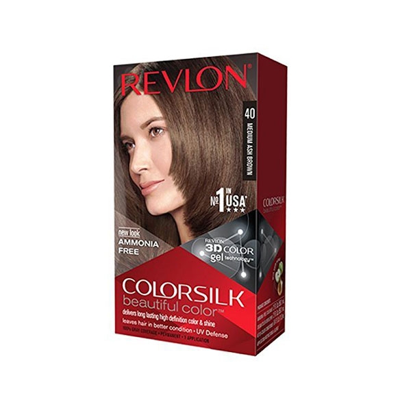 Revlon Colorsilk Hair Color Medium Ash Brown 40 – Shajgoj
