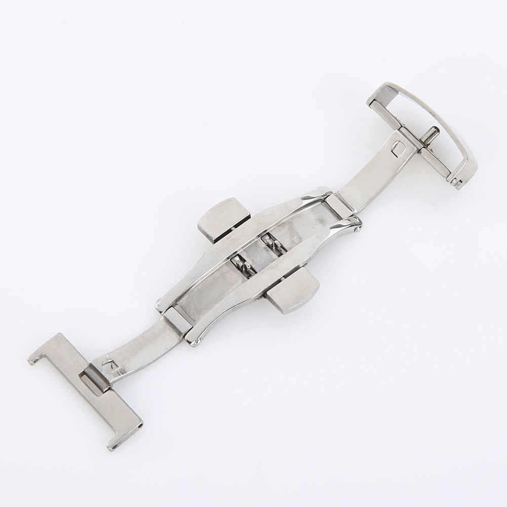 （NEW）Stainless Steel Flip Lock Butterfly Deployment Clasp Watch Deployant Buckle Watch Strap 16mm 18mm 20mm 22mm. 