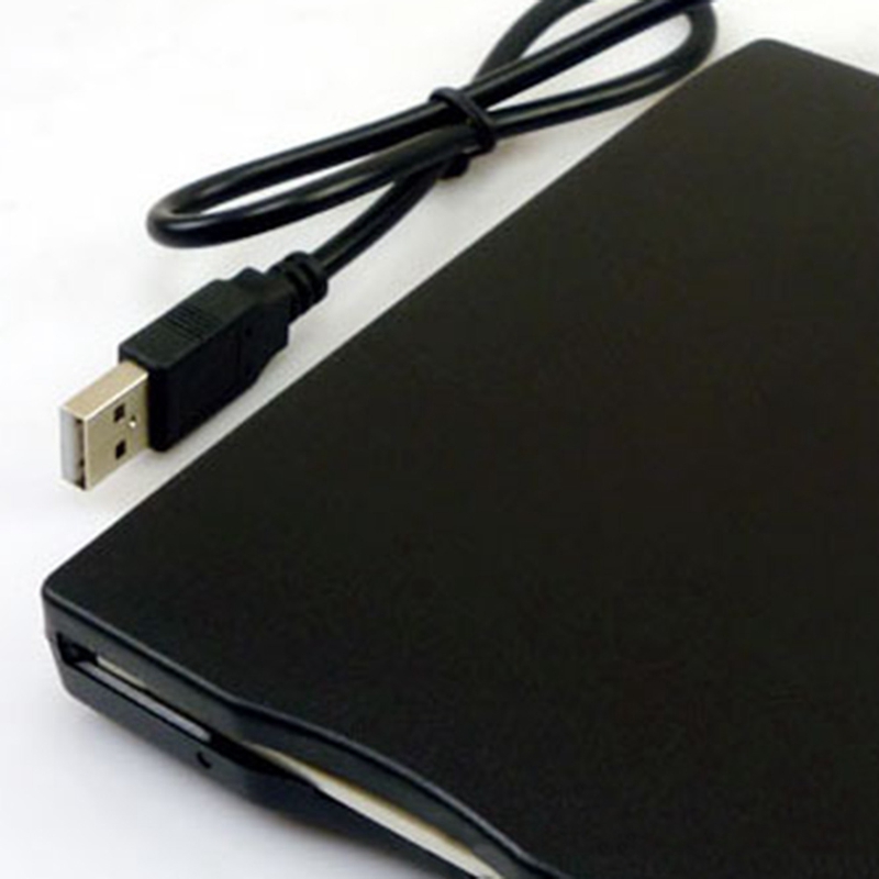 USB Portable Diskette Drive 1.44Mb 3.5 Inch 12 Mbps USB External Portable Floppy Disk Drive Diskette FDD for Laptop. 
