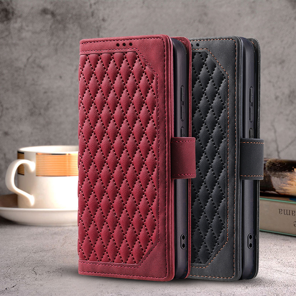 For Samsung Galaxy A10 Case Flip leather Magnetic Etui Case for Samsung A10 Phone Case A10 SM-A105F A105 A105F Cover Card Holder. 