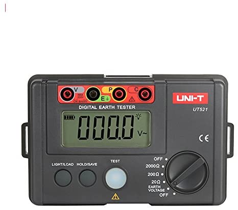 UNI-T UT521 Digital Earth Resistance Tester - Kings Trading. 