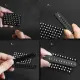 Pendant keychain Phone Number Bicycle Car Auto Motor Cycle Key Ring Anti-Lost Number Plate Mobile Number Gift for Husband