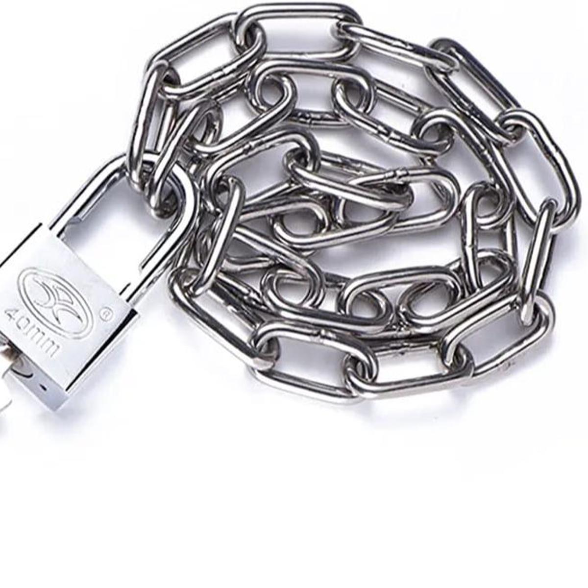 Bicycle Chain Lock: Ensure Uncompromising Security For Your Bicycle With This Reliable Chain Lock, Providing Peace Of Mind Wherever You Go.