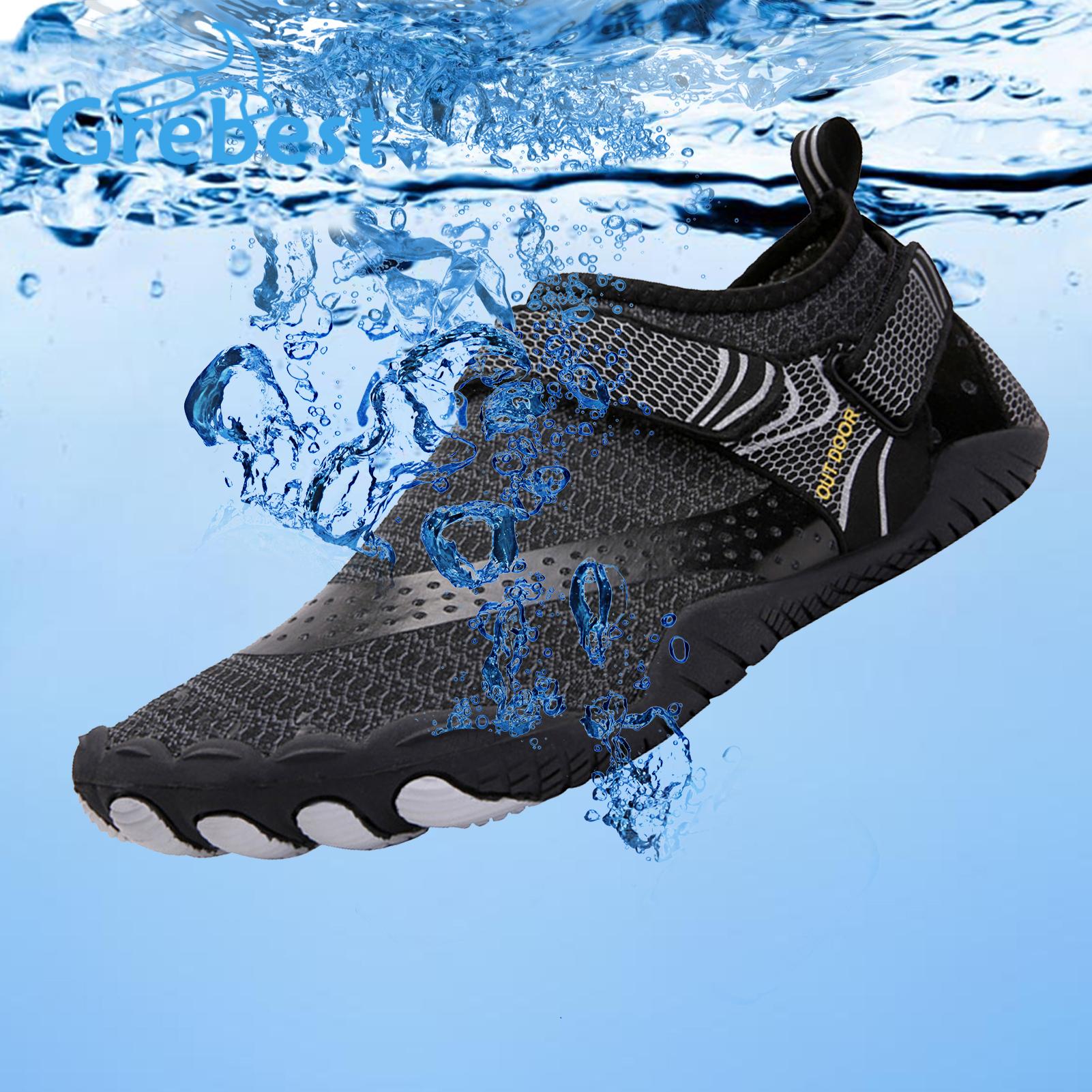 Grebest Water Shoes Soft Outdoor Beach Net Shoes. 