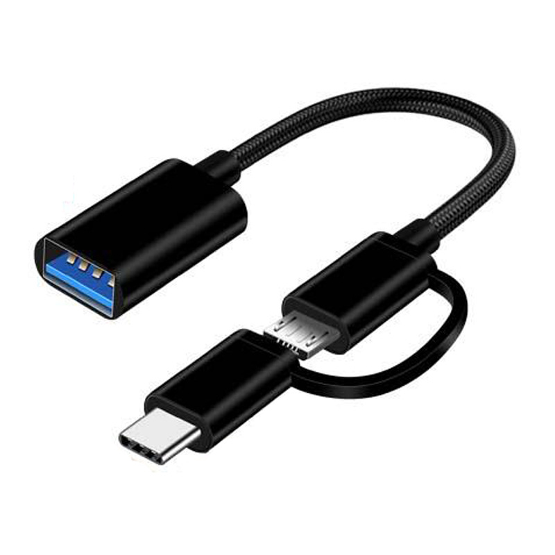 Typec OTG line Type-C Android two-in-one OTG rotor Android TC OTG rotor wiring