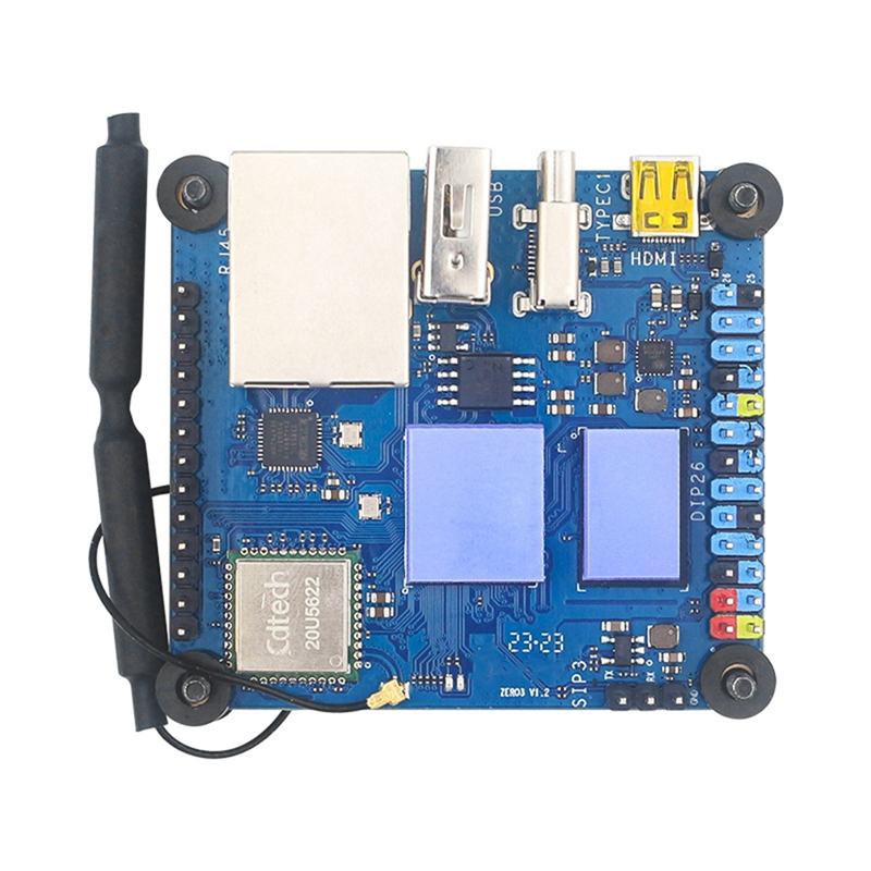 For Orange Pi Zero 3 Aluminum Case Passive Cooling Shell Heatsink for OPI Zero 3 1 2 4GB Board Parts. 