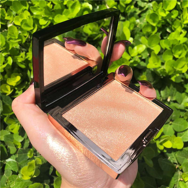 New HOJO Highlighter Makeup Shimmer Powder Highlighter Palette Base Illuminator Highlight Face Contour Golden Bronzer. 