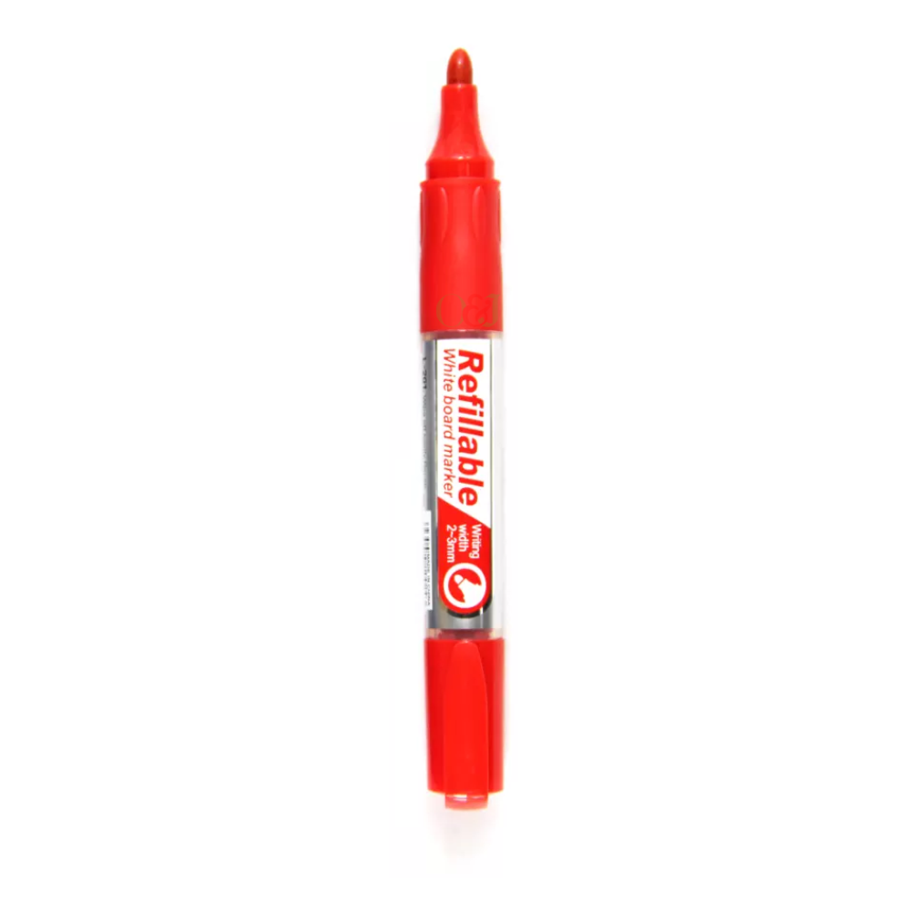 Leery L-201 Refillable White Board Marker - 12PCS. 