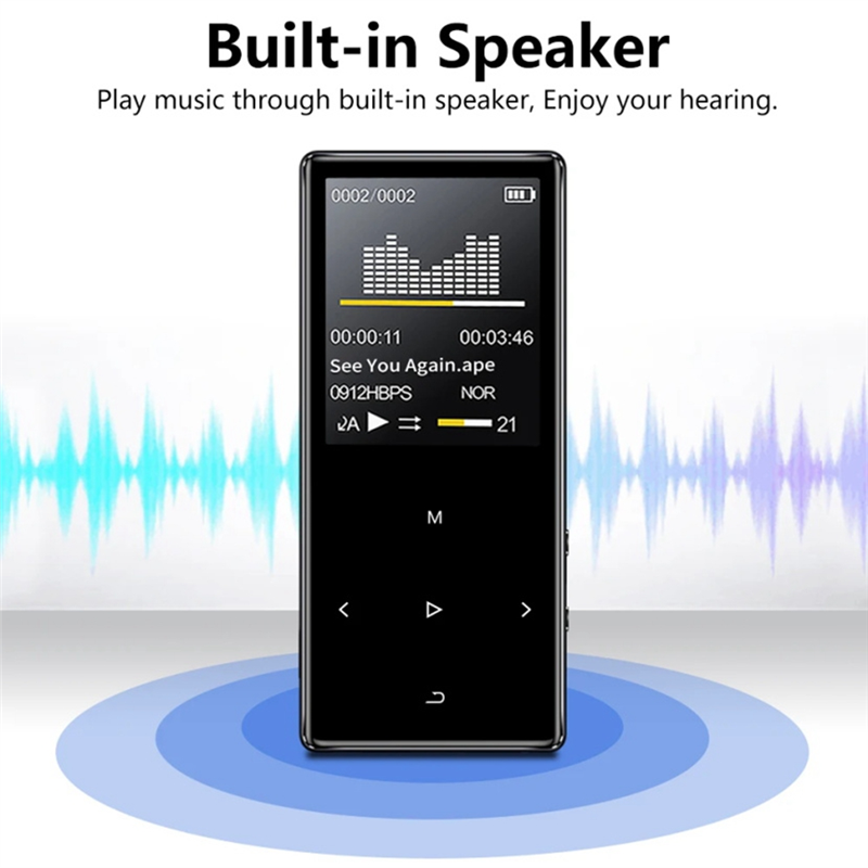 X2 Support Bluetooth 4.2 Lossless MP3 Player 40GB HiFi Portable Audio Walkman with FM Radio EBook Voice Recorder, Fine Workmanship. 