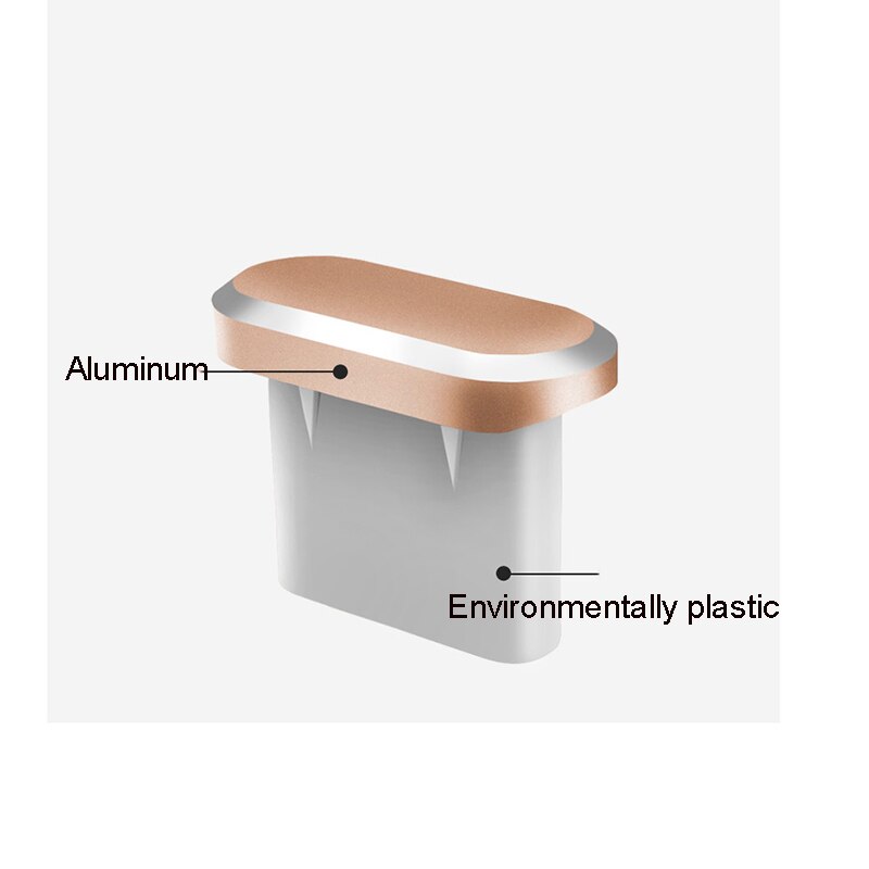 【happy one】Type-c Dust Plug Aluminium Alloy Type c Mobile Phone USB-C Jack Stopple for Xiaomi Mi5 Mi6 Huawei P9 P10 MacBook. 