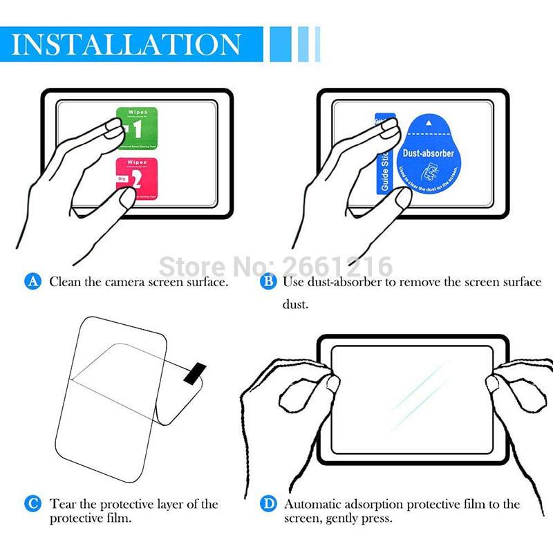 For Panasonic Lumix LX9 LX15 FZH1 LX10 G9 G8 G7 II G80 G81 G85 G90 G95 GX8 GX9 GX80 GX85 FZ300 FZ2000 FZ2500 GX7 II III Camera Anti Scrached Tempered Glass 9H 2.5D LCD Screen Protector Explosion-proof Film Toughened Guard. 