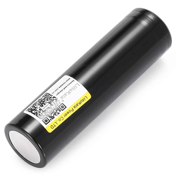 LiitoKala Lii-26A 18650 2600mAh 3.7V Rechargeable Li-ion Battery with Safety Relief Valve for Flashlights / Headlamps- 2pcs. 