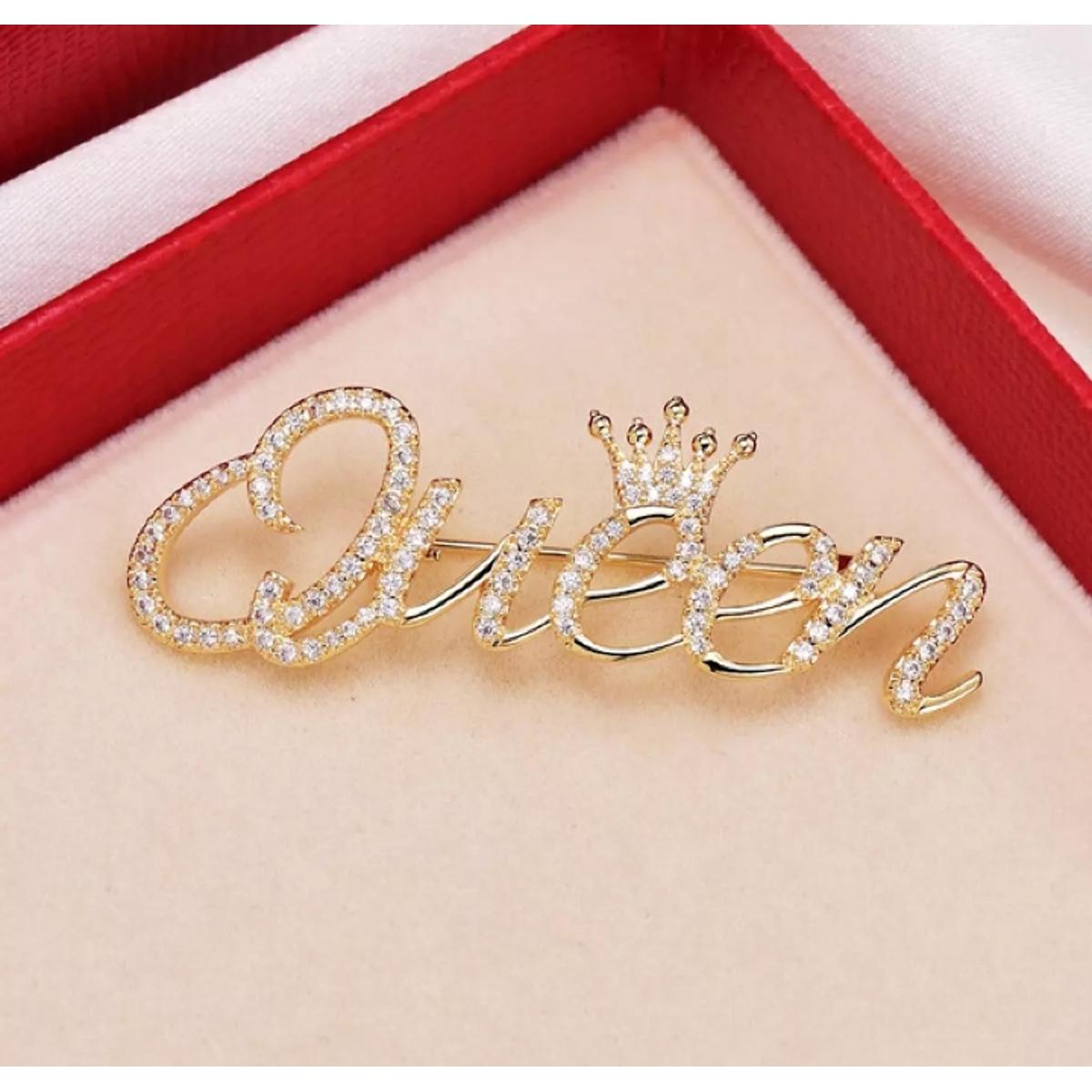 Designing Queen Hijab Bronze - Hijab Pin