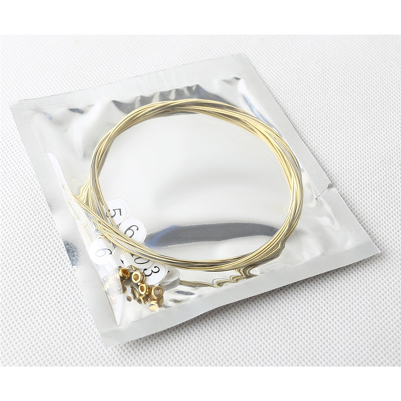 A Sets of 16 Lyre Harp Strings Replacement Accessories Metal String for Lyre Harp. 