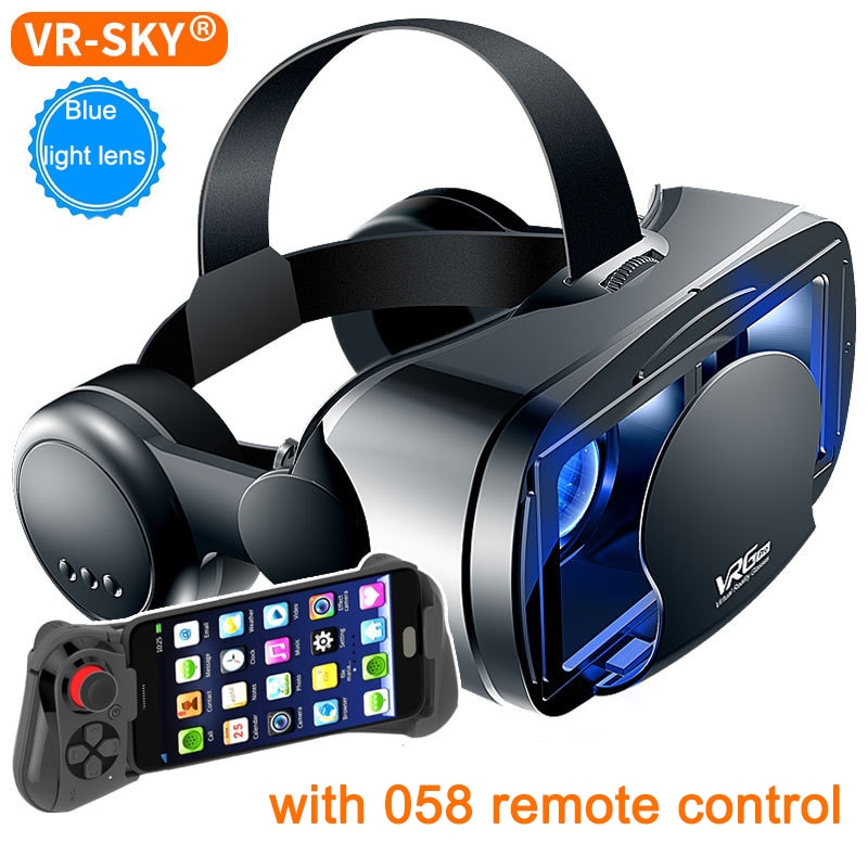 VRG Pro 3D VR Glasses Virtual Reality Full Screen Visual Wide