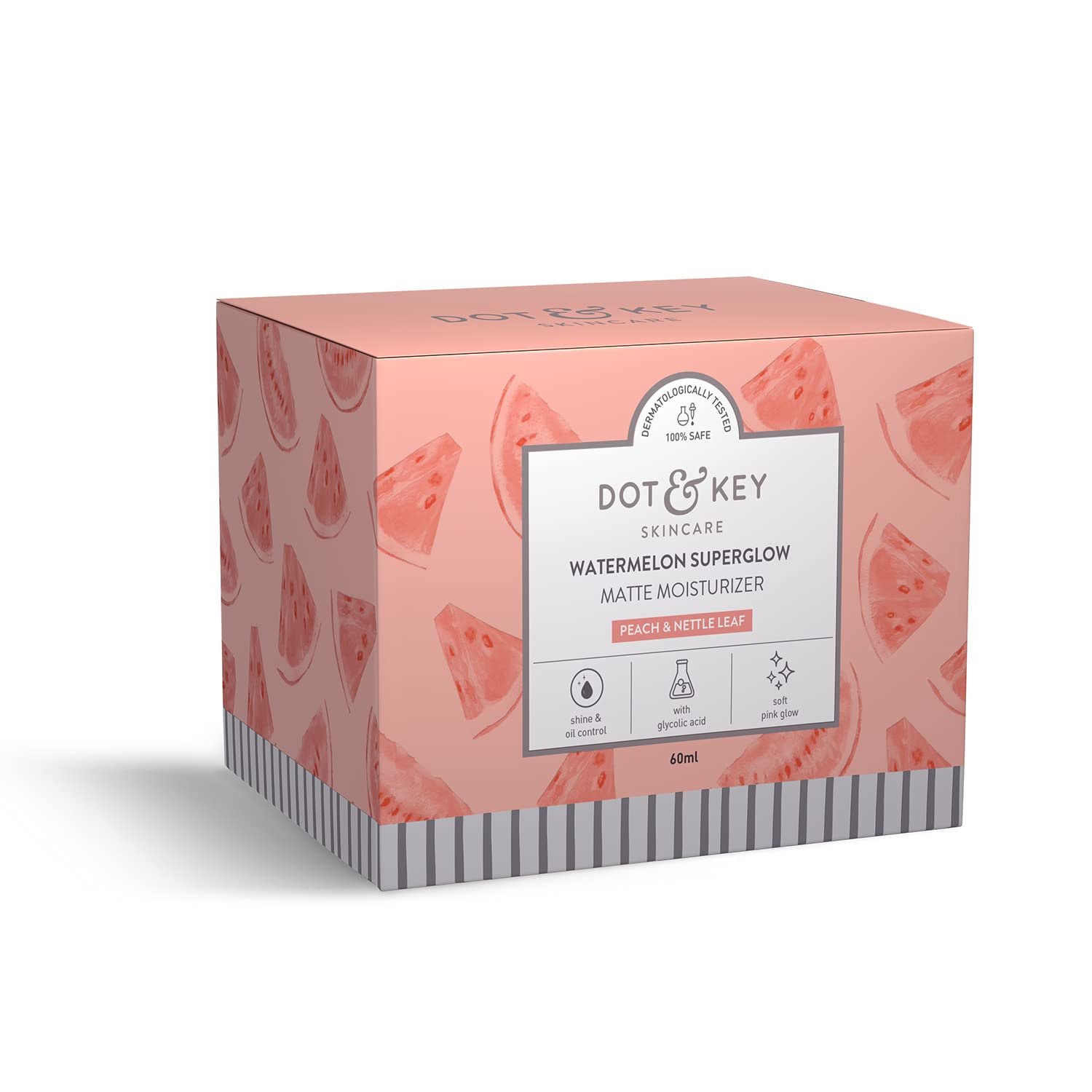 Dot & Key Watermelon Superglow Matte Oil Free Moisturizer for Face with Watermelon Extracts-60 ml